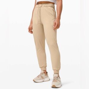 Lululemon Beige Jogger Pants 8